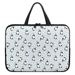 Cow Milk Bottle Pattern Print Laptop Sleeve With Handle
