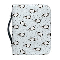 Cow Milk Bottle Pattern Print Leather Bible Cover