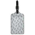 Cow Milk Bottle Pattern Print Luggage Tag