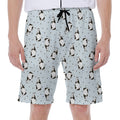 Cow Milk Bottle Pattern Print Men's Beach Shorts