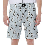 Cow Milk Bottle Pattern Print Men's Beach Shorts