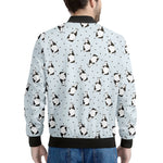 Cow Milk Bottle Pattern Print Men's Bomber Jacket