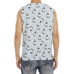 Cow Milk Bottle Pattern Print Men's Fitness Tank Top