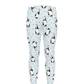 Cow Milk Bottle Pattern Print Men's Leggings