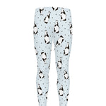Cow Milk Bottle Pattern Print Men's leggings