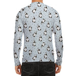 Cow Milk Bottle Pattern Print Men's Long Sleeve Rash Guard