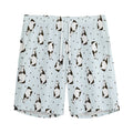 Cow Milk Bottle Pattern Print Men's Athletic Shorts