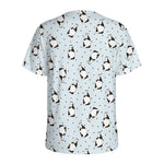 Cow Milk Bottle Pattern Print Men's Sports T-Shirt