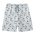 Cow Milk Bottle Pattern Print Men's Swim Trunks