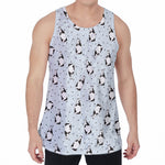 Cow Milk Bottle Pattern Print Men's Velvet Tank Top