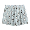 Cow Milk Bottle Pattern Print Mesh Shorts