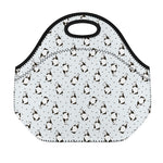Cow Milk Bottle Pattern Print Neoprene Lunch Bag