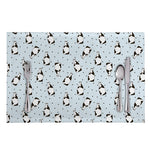 Cow Milk Bottle Pattern Print Placemat