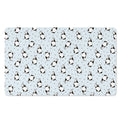 Cow Milk Bottle Pattern Print Polyester Doormat