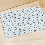 Cow Milk Bottle Pattern Print Polyester Doormat