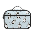 Cow Milk Bottle Pattern Print Portable Lunch Bag