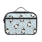 Cow Milk Bottle Pattern Print Portable Lunch Bag