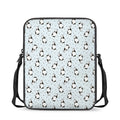 Cow Milk Bottle Pattern Print Rectangular Crossbody Bag