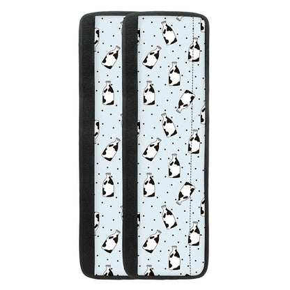 Cow Milk Bottle Pattern Print Refrigerator Handle Covers