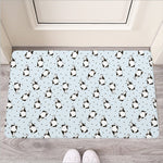 Cow Milk Bottle Pattern Print Rubber Doormat