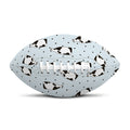 Cow Milk Bottle Pattern Print Rugby Ball