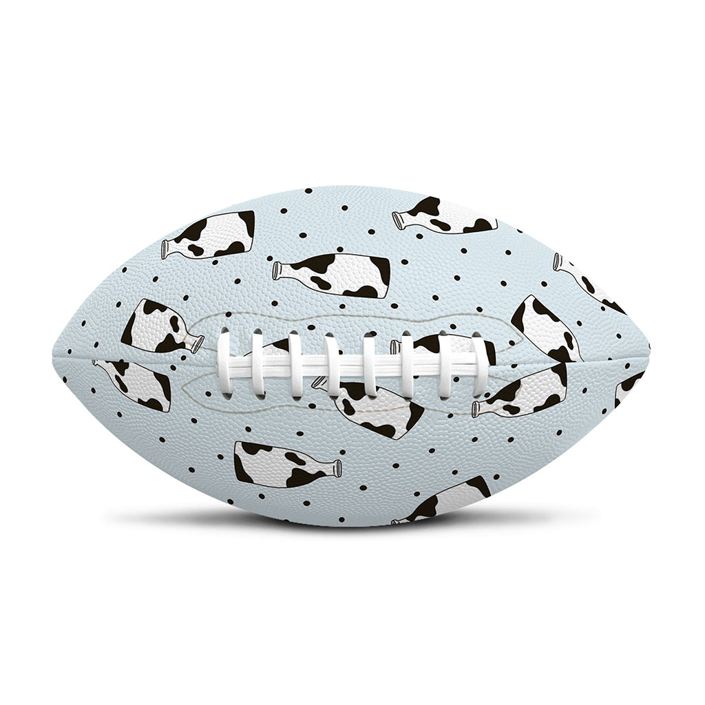 Cow Milk Bottle Pattern Print Rugby Ball