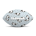 Cow Milk Bottle Pattern Print Rugby Ball