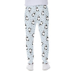 Cow Milk Bottle Pattern Print Scuba Joggers