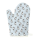Cow Milk Bottle Pattern Print Single Oven Mitt