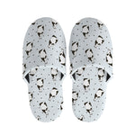 Cow Milk Bottle Pattern Print Slippers