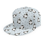 Cow Milk Bottle Pattern Print Snapback Cap