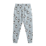 Cow Milk Bottle Pattern Print Sweatpants