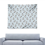 Cow Milk Bottle Pattern Print Tapestry