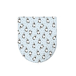Cow Milk Bottle Pattern Print Toilet Lid Cover