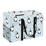 Cow Milk Bottle Pattern Print Utility Tote Bag
