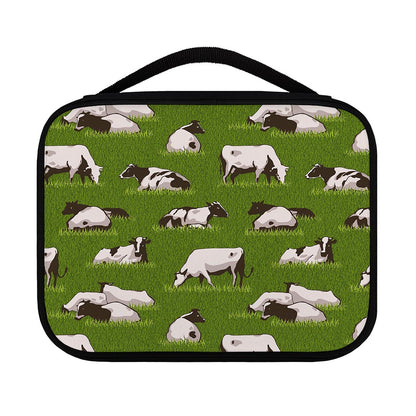 Cow On Green Grass Pattern Print Classic Bible Case