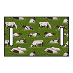 Cow On Green Grass Pattern Print Golf Cart Seat Cover