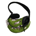 Cow On Green Grass Pattern Print Pet Sling Carrier