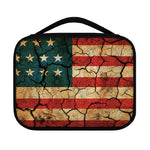 Cracked American Flag Print Classic Bible Case