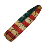 Cracked American Flag Print Ironing Board Cover