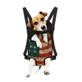 Cracked American Flag Print Pet Carrier Backpack