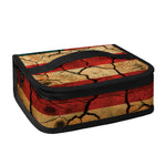 Cracked American Flag Print Small Lunch Bag