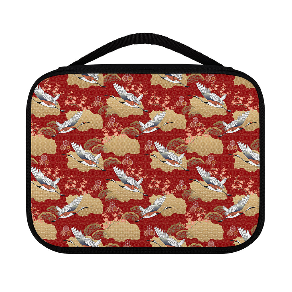 Crane Bird Kimono Pattern Print Classic Bible Case