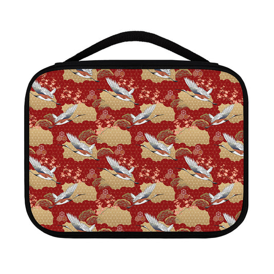 Crane Bird Kimono Pattern Print Classic Bible Case
