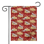 Crane Bird Kimono Pattern Print House Flag