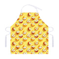 Crazy Emoji Pattern Print Adjustable Apron