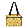 Crazy Emoji Pattern Print Double Strap Bible Bag