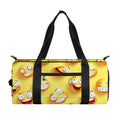 Crazy Emoji Pattern Print Gym Bag