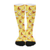 Crazy Emoji Pattern Print Long Socks