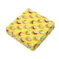 Crazy Emoji Pattern Print Outdoor Seat Cushion Cover